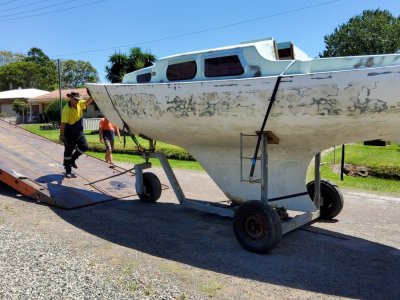 Marauder 24 marauder 24 on trailer