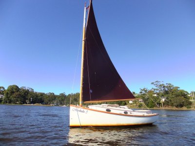 Herreshoff H 18 amerian cat boat