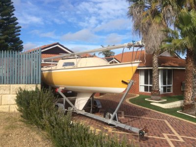 Spacesailer 20 Fixed Keel Trailer Sailer