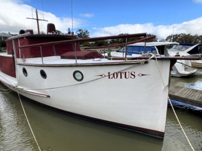 Lotus is an Elegant River Cruiser Circa 1906