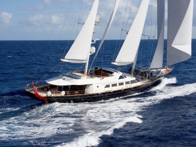 46m Superyacht - Classic Perini Navi Sailing Ketc