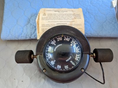 Ritchie Steel Boat Compass