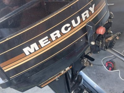 CLASSIC MERCURY 7.5 OUTBOARD fresh from service and new Impeller