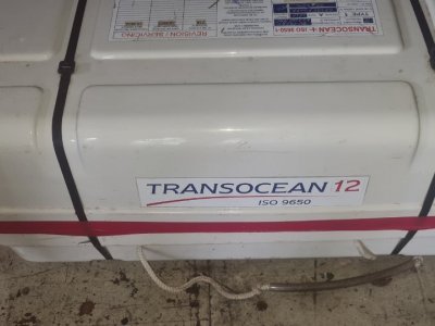 Plastimo Transocean 12 person liferaft