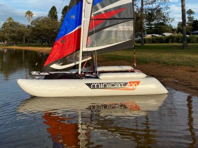 MiniCat 420 Laura Dekker MiniCat Laura Dekker Inflatable Sailing Catamaran